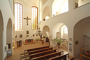 Schlosskirche Franzburg - Kirchenschiff