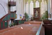 St. Jürgen-Kirche Starkow Blick zum Altar