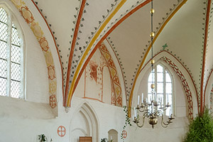 Christuskirche Velgast Blick zum Altar