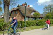 Radfahrer Südstraße Born