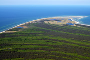 Luftbild Darßwald mit Riegen und Reffen