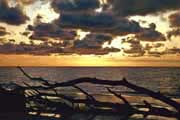 Weststrand am Abend