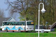 Fahrradtransporthänger am Linienbus